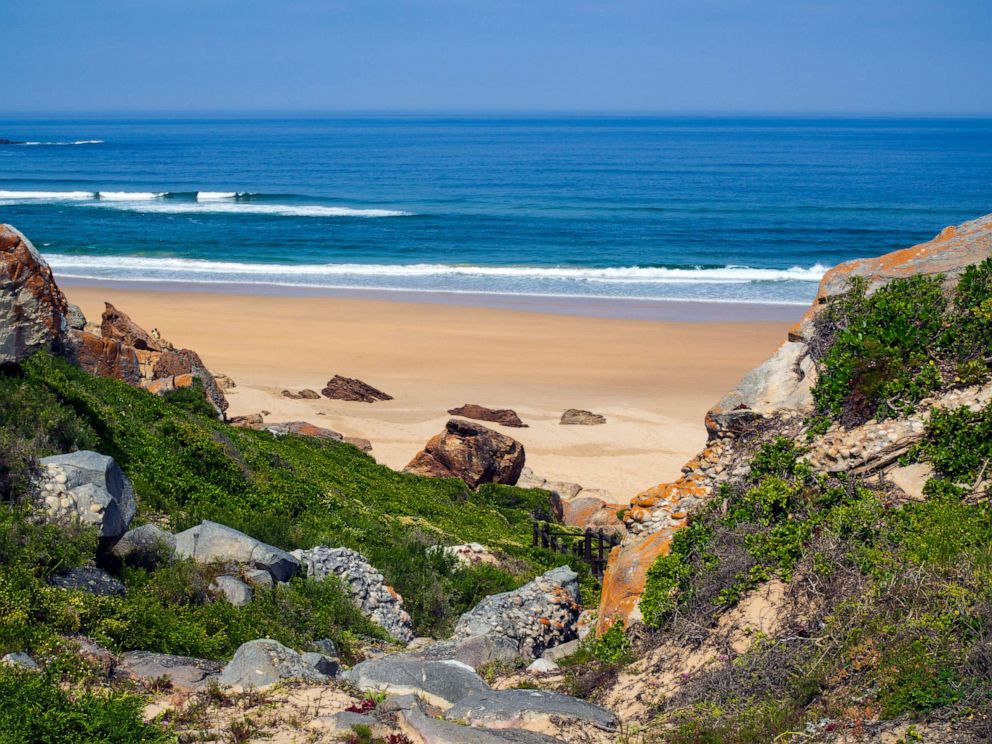 PHOTO: A beach at the Robberg Nature Reserve, a World Heritage Site outside Plettenberg Bay on the Garden Route, South Africa, on the southern tip of the African continent, Oct. 26, 2018.