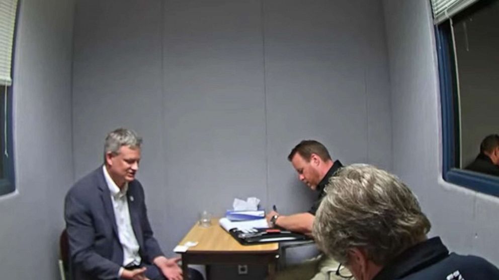 PHOTO: A still from one of two videos the South Dakota Department of Public Safety released on Tuesday of interviews conducted with Attorney General Jason Ravnsborg after the fatal crash.
