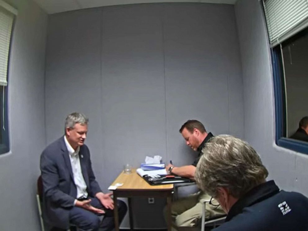 PHOTO: A still from one of two videos the South Dakota Department of Public Safety released on Tuesday of interviews conducted with Attorney General Jason Ravnsborg after the fatal crash.