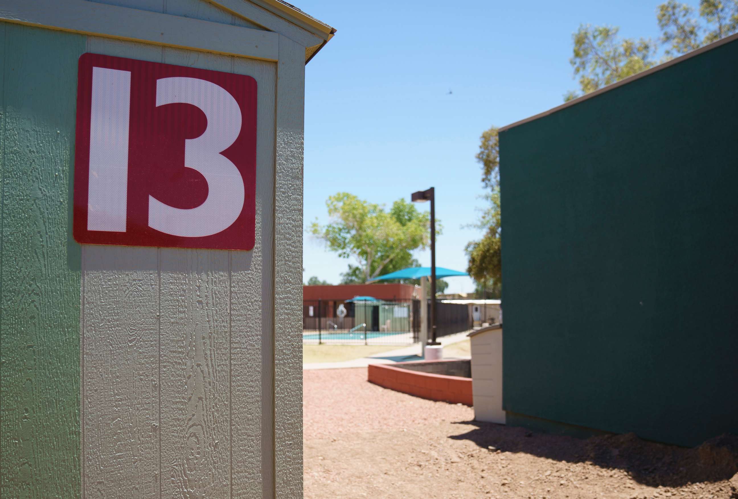 PHOTO: This June 28, 2018, file photo shows buildings that house juveniles and operations on the grounds of Southwest Key Campbell, a shelter for children that have been separated from their parents in Phoenix.