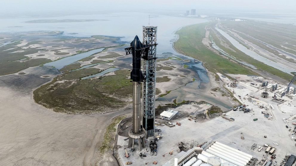 SpaceX plant maandag een testvlucht van zijn gigantische Starship-raket