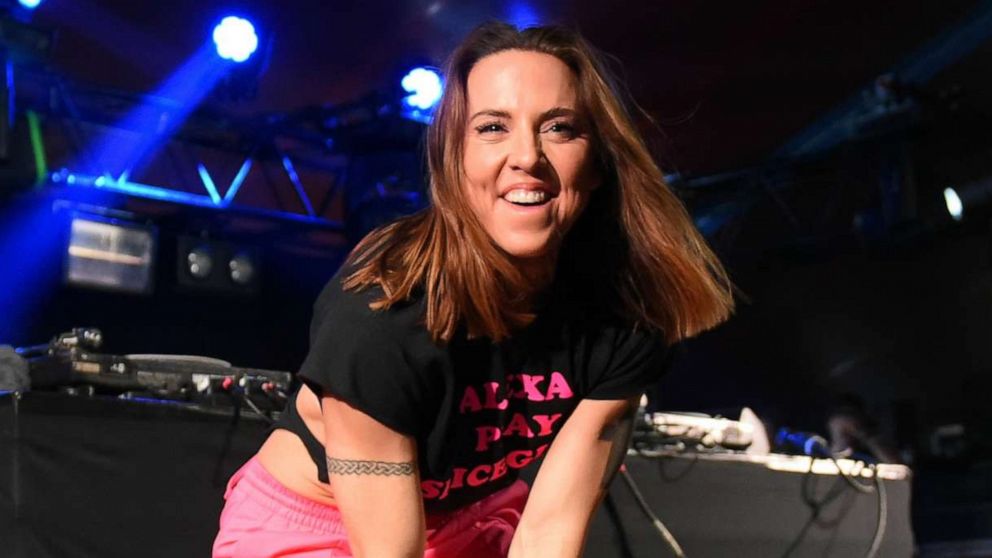 PHOTO: Mel C performs on the William's Green stage during day two of Glastonbury Festival at Worthy Farm in Glastonbury, England on June 23, 2022. 