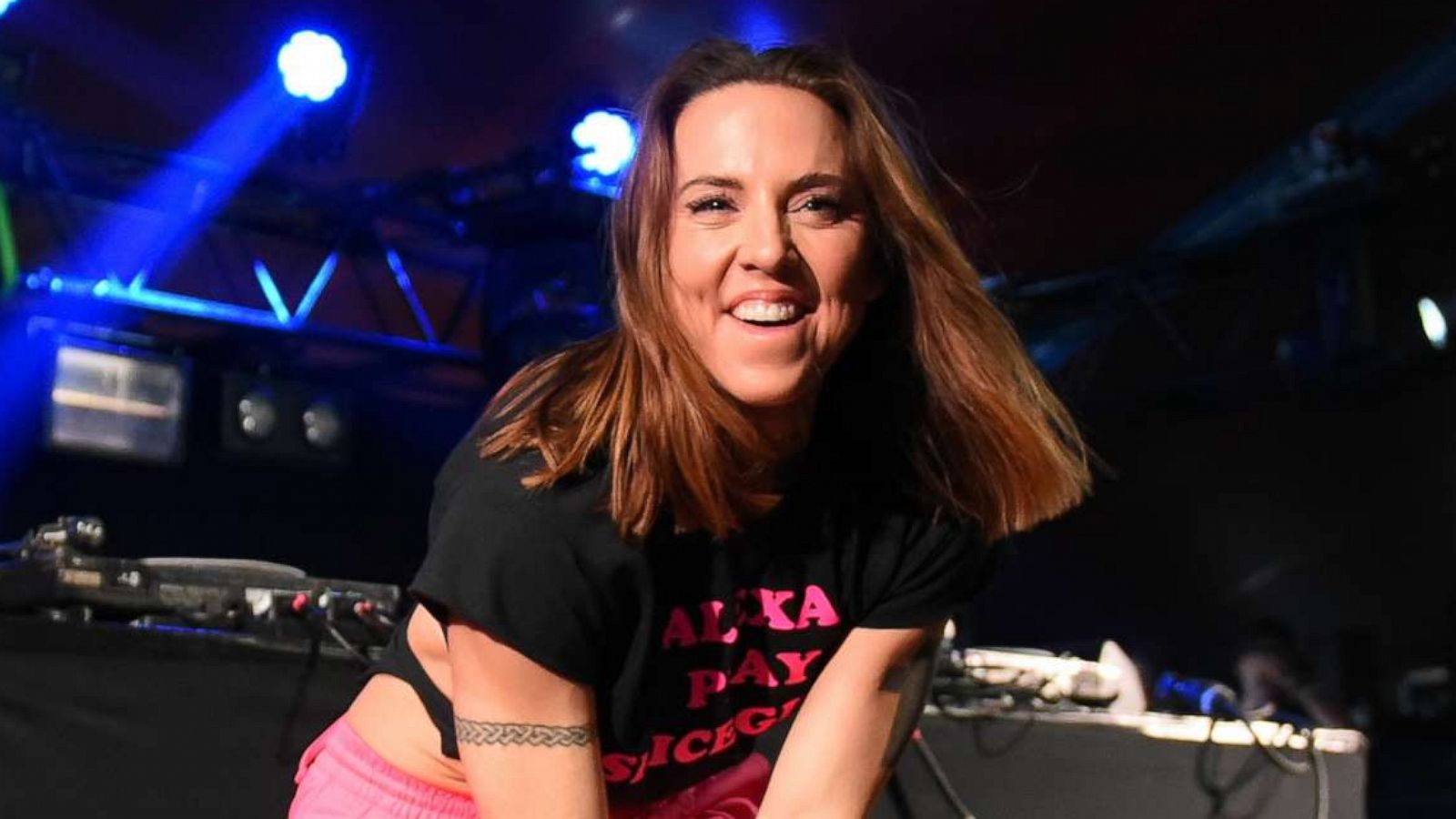 PHOTO: Mel C performs on the William's Green stage during day two of Glastonbury Festival at Worthy Farm in Glastonbury, England on June 23, 2022.