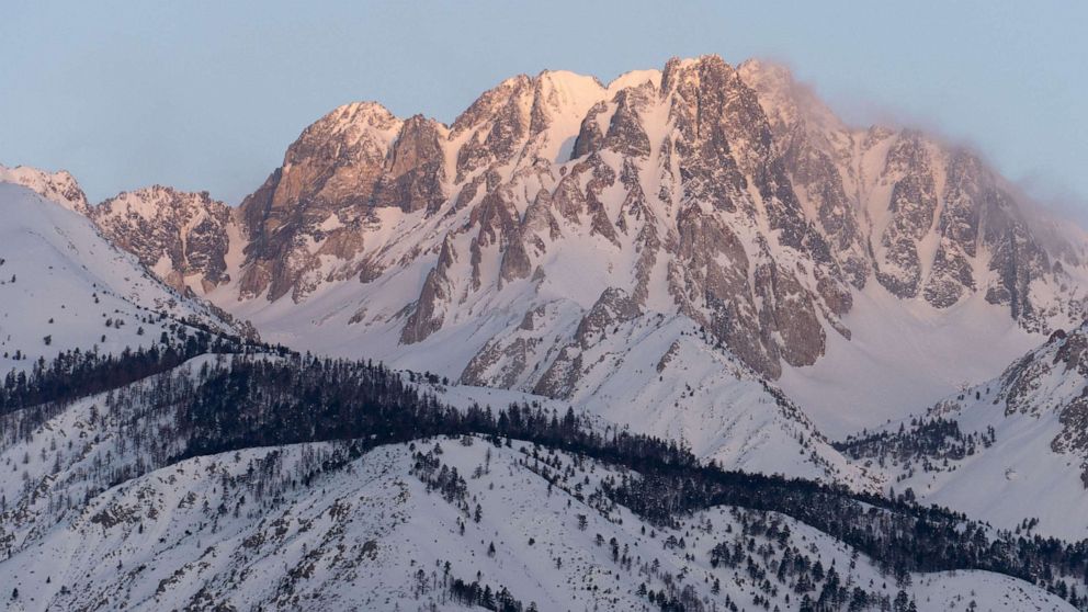 PHOTO: Pictured in this undated stock images is Split Mountain, in the Sierra Nevada range in California.