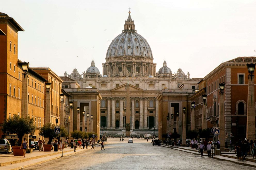 PHOTO: St. Peter's Basilica in Vatican City.