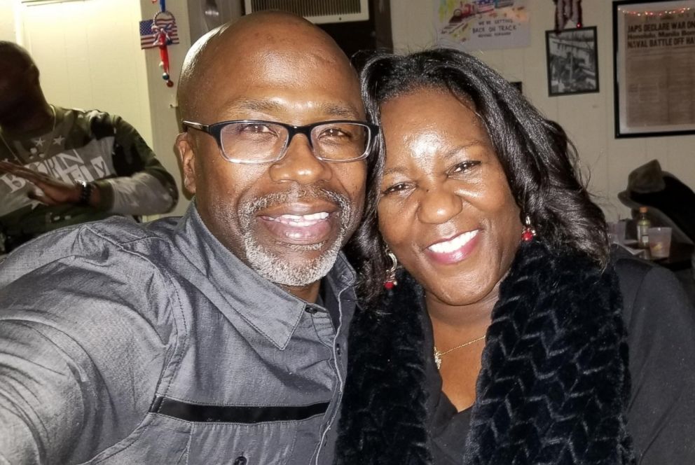 PHOTO: Keith Smith of poses with his wife, Jacquelyn Smith, who was stabbed to death by a panhandler in Baltimore on Dec. 1, 2018.