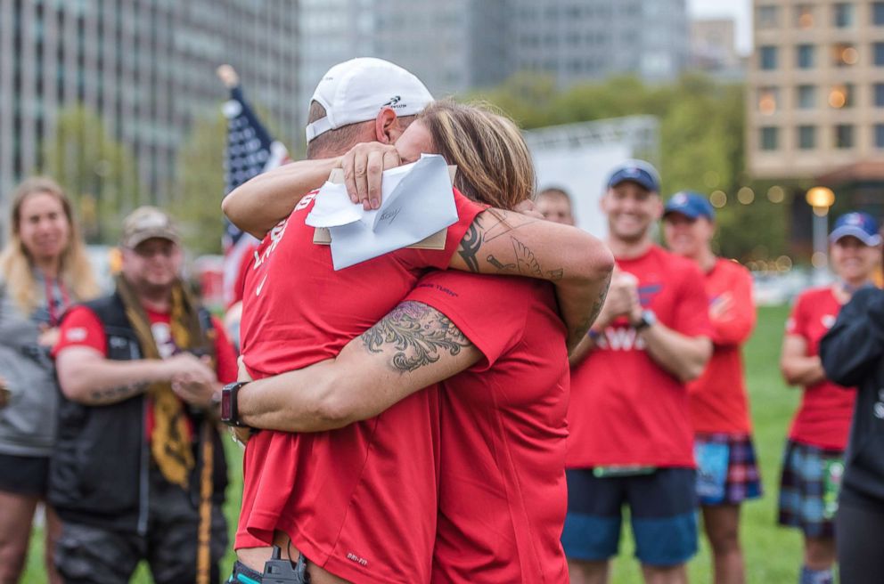 PHOTO: Stacey tells WTAE she finally got to hold her son.