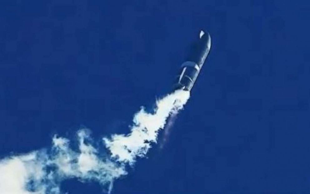 Unmanned SpaceX Starship test flight explodes during landing - ABC News