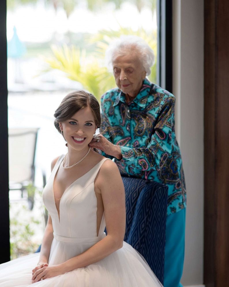 grandmother dresses for granddaughter's wedding