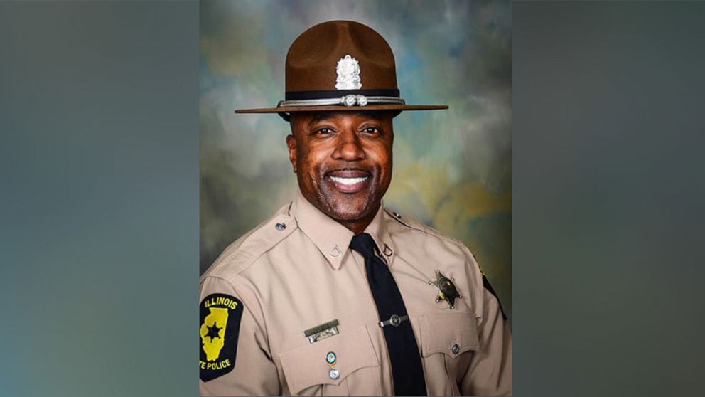 Retired Trooper Gregory Rieves who succumbed to his injuries after he was shot on Jan. 24, 2020, along with ISP District Chicago veteran Trooper Kaiton Bullock and retired Special Agent Lloyd Graham in Lisle, Ill. at the Humidor cigar lounge.