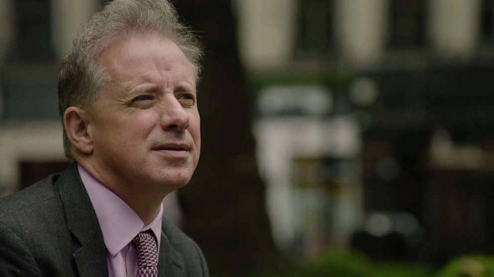 PHOTO: Christopher Steele, author of the so-called "Steele dossier," is seen in a scene from the ABC News documentary, "Out of the Shadows: The Man Behind the Steele Dossier," airing Oct. 18, 2021.