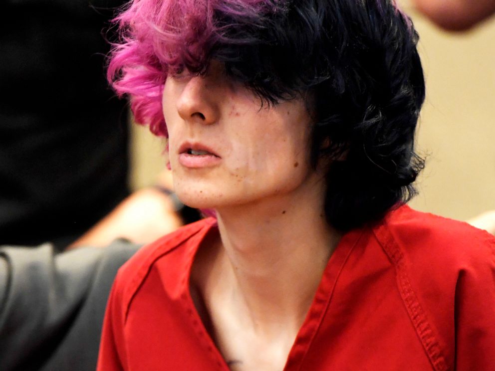 PHOTO: Devon Erickson, an accused STEM School shooter, appears at the Douglas County Courthouse in Castle Rock, Colo., May 8, 2019.