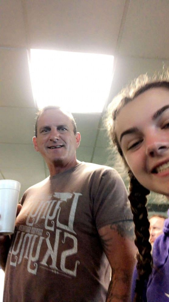 PHOTO: In this image obtained from social media, Stephen Zabielski is shown, along with his niece.