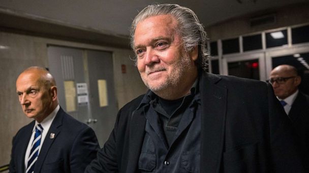 Judge sets May 2024 date for Steve Bannon's trial on boarder wall fraud charges
