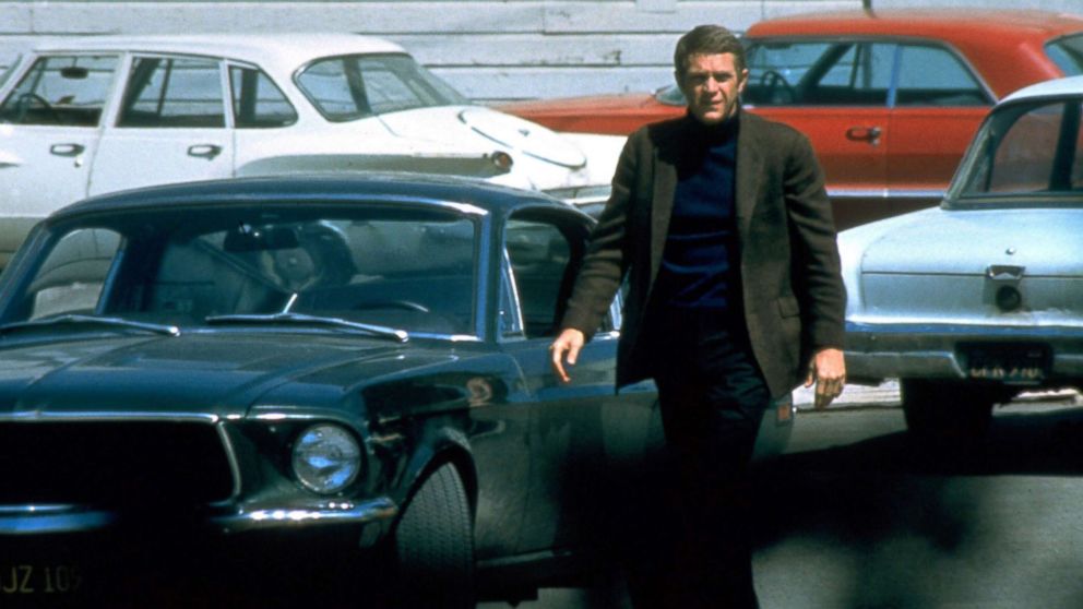 Steve McQueen in a scene from 1968 film "Bullitt."