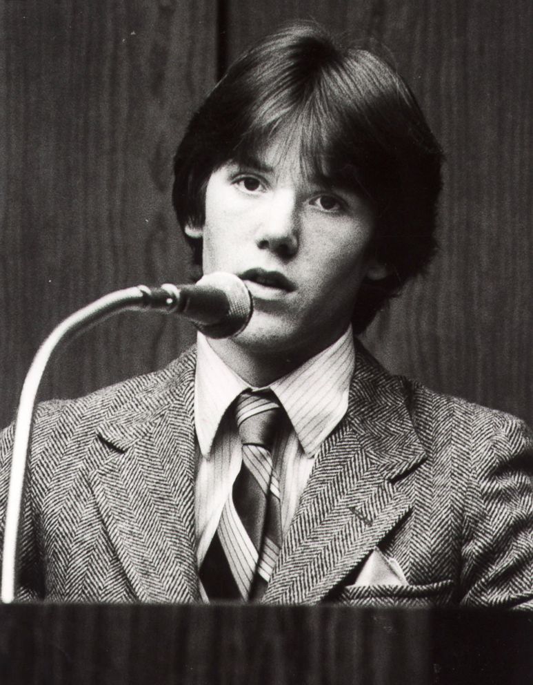 PHOTO: Steven Stayner testifies about his abduction in 1972 by Kenneth Parnell and his seven years in captivity in this 1981 photo.