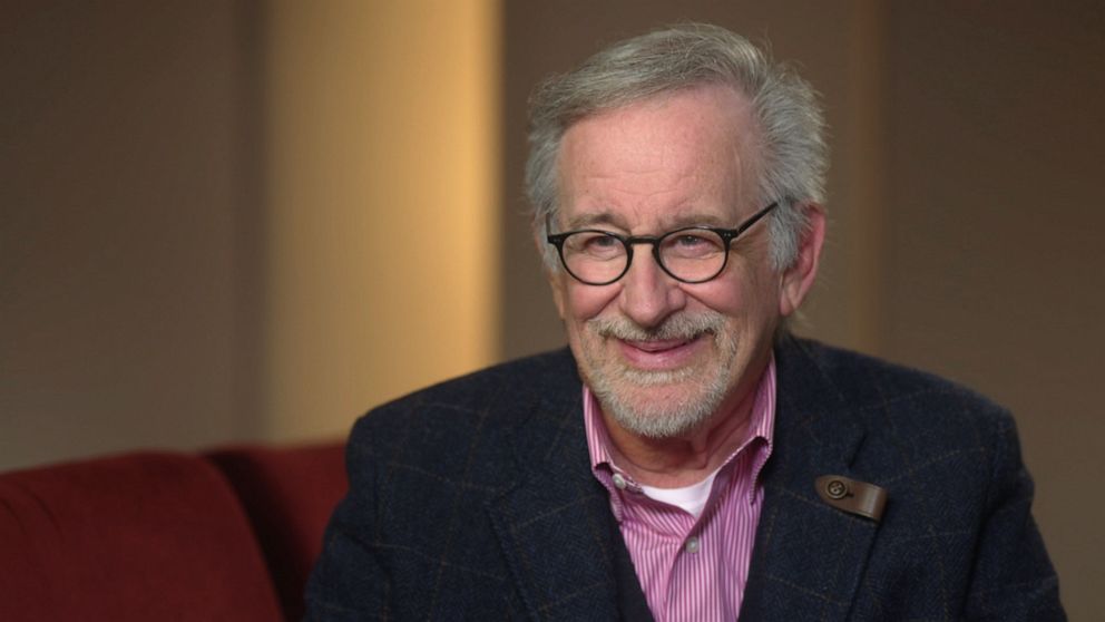 PHOTO: Director Steven Spielberg speaks to ABC News for the upcoming primetime event "Something's Coming: West Side Story," a special edition of 20/20.