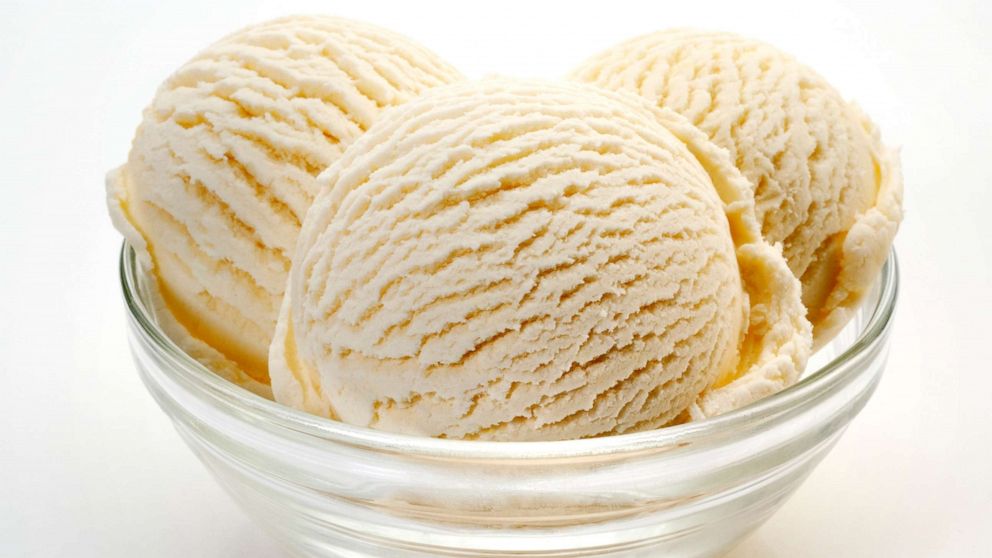 PHOTO: Stock photo of vanilla ice cream.