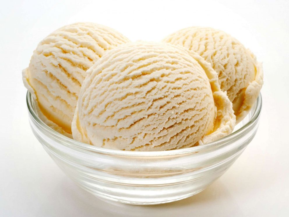PHOTO: Stock photo of vanilla ice cream.