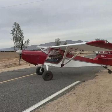 An Idaho man flew the plane over 100 miles into a Southern California airport, according to officials.