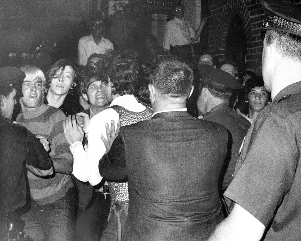 PHOTO: Stonewall Inn nightclub raid.