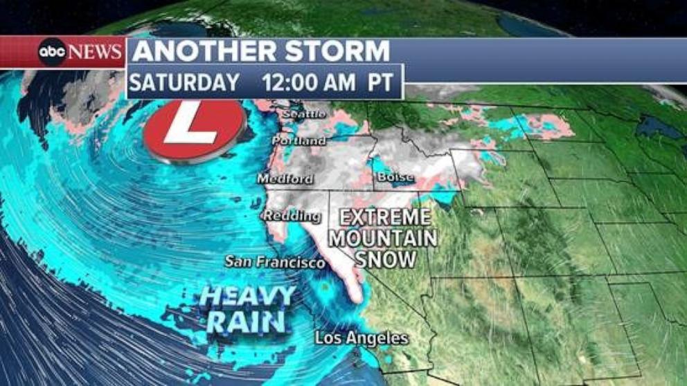 Up To 12 Feet Of Snow Heading To California Mountains: What To Expect ...