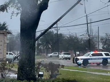 Severe weather causes destruction in southeast Texas
