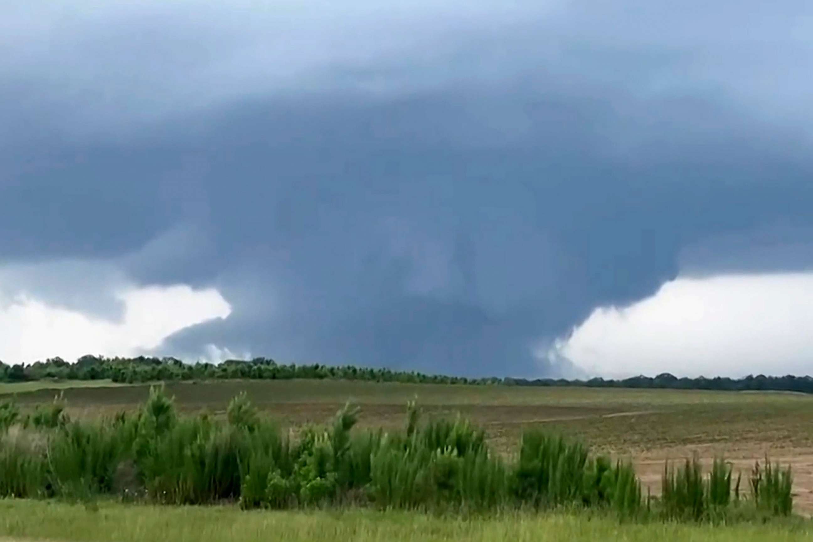 PHOTO: A tornado forms on June 14, 2023, in Blakely, Ga.