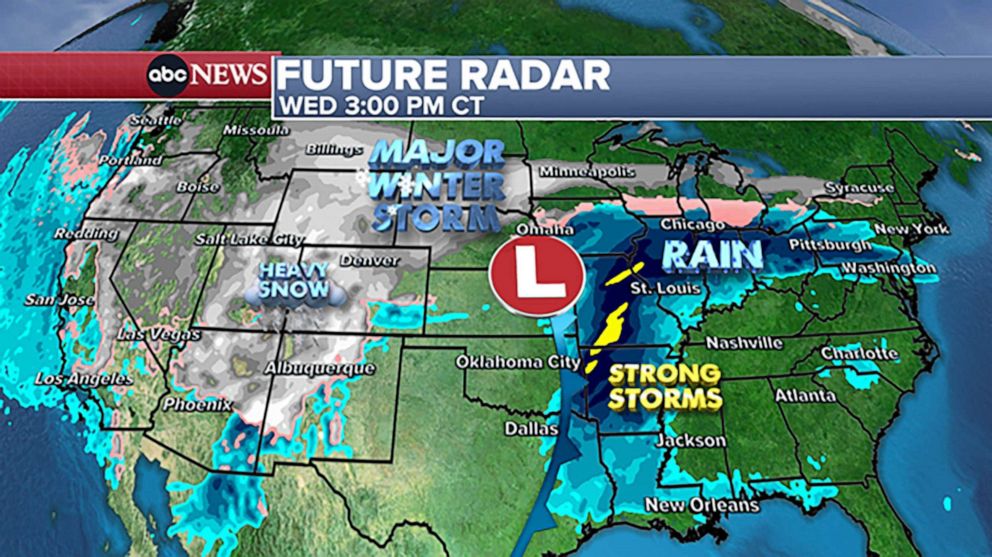 Massive winter storm to bring heavy snow, rain to several states - KVNU ...