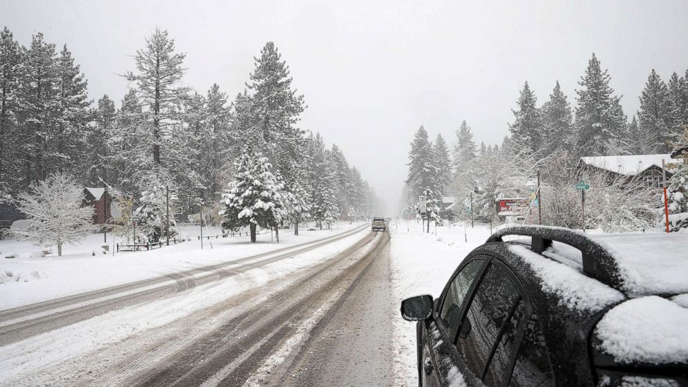 Sunday forecast calls for snow rain as coast-to-coast storms coat US – ABC News