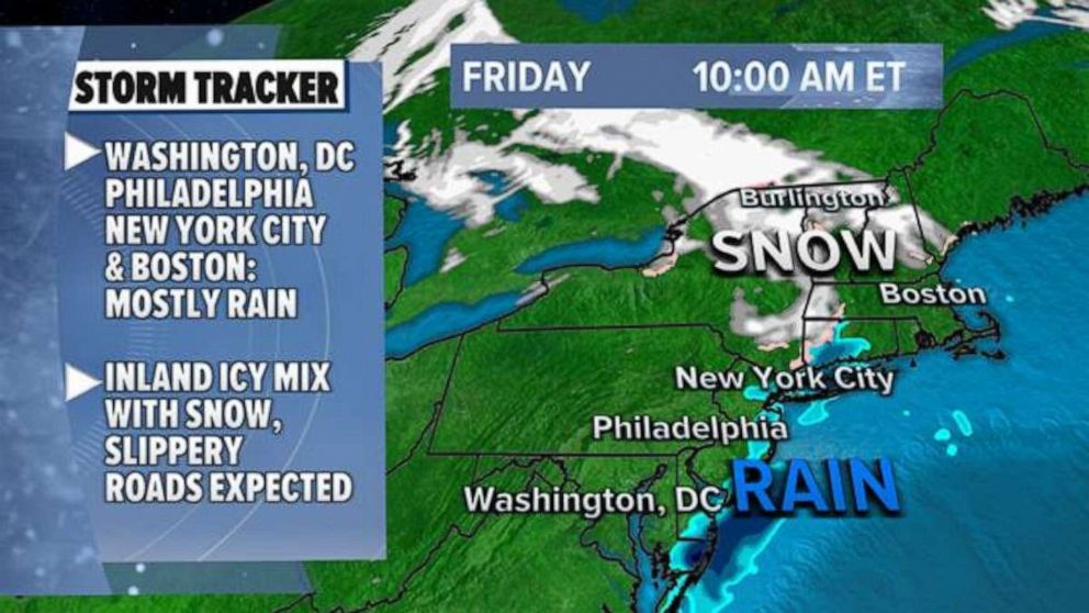 PHOTO: A storm is moving across the country and will bring heavy snow this weekend, Feb. 5, 2021.