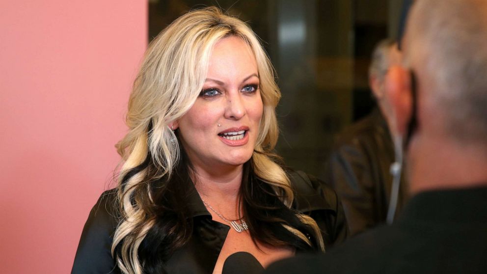 PHOTO: Stormy Daniels attends the premiere Of Neon's "Pleasure" at Linwood Dunn Theater on May 11, 2022, in Los Angeles.