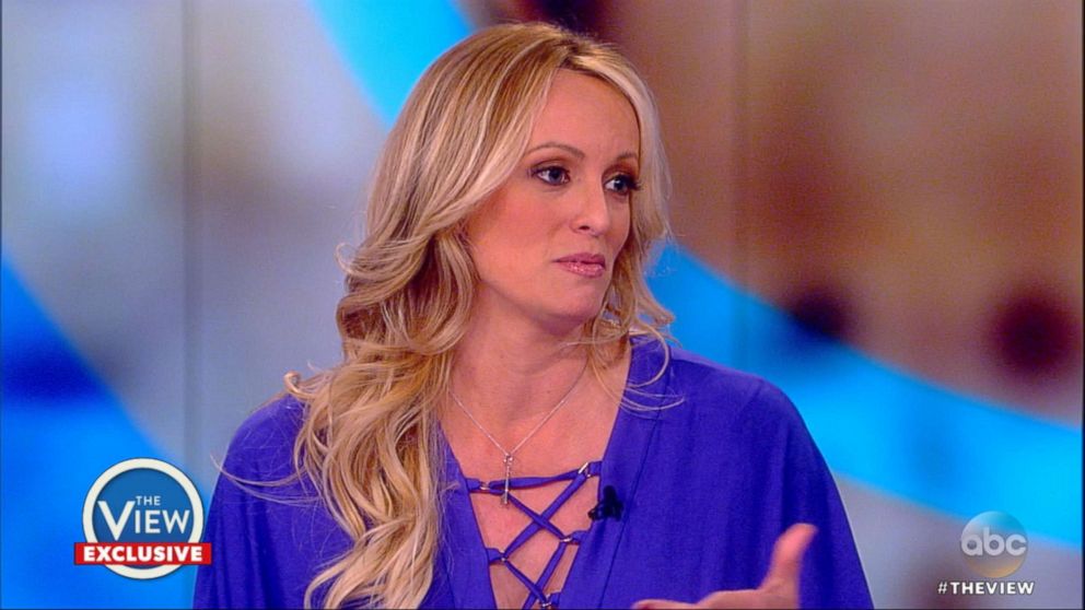 PHOTO: Stormy Daniels appears on "The View," April 17, 2018.