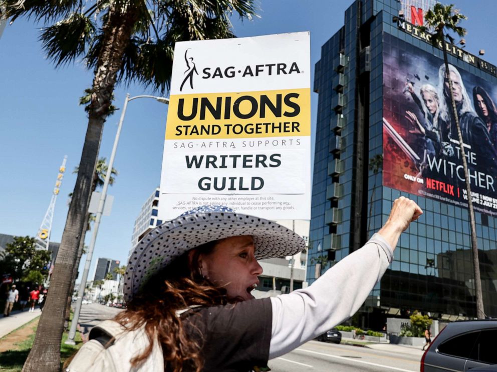 SAG-AFTRA negotiating committee votes unanimously to recommend strike as Hollywood talks stall - ABC News
