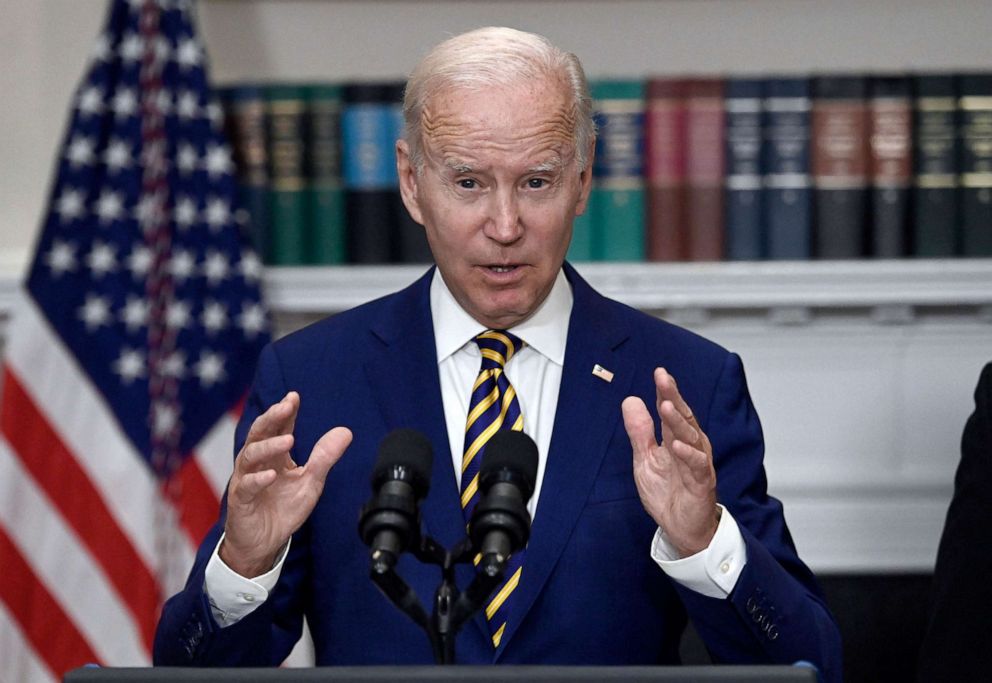 PHOTO: President Joe Biden announces student loan relief in Washington, Aug. 24, 2022.
