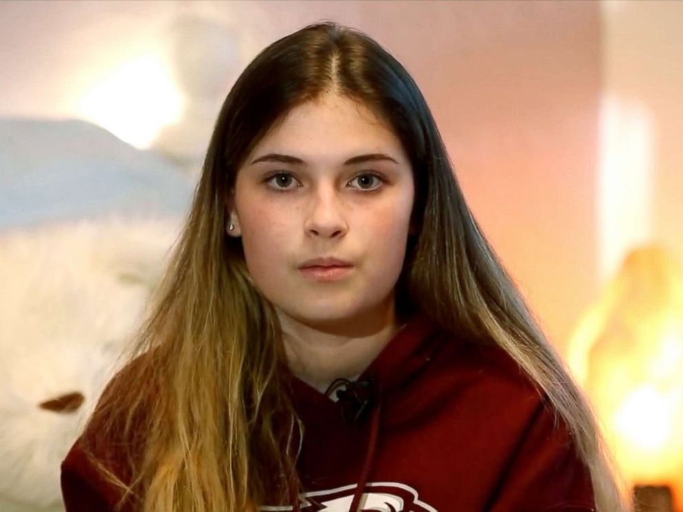 PHOTO:Brooke Harrison speaks to Nightline about the mass shooting at Marjory Stoneman Douglas High School in Fla.
