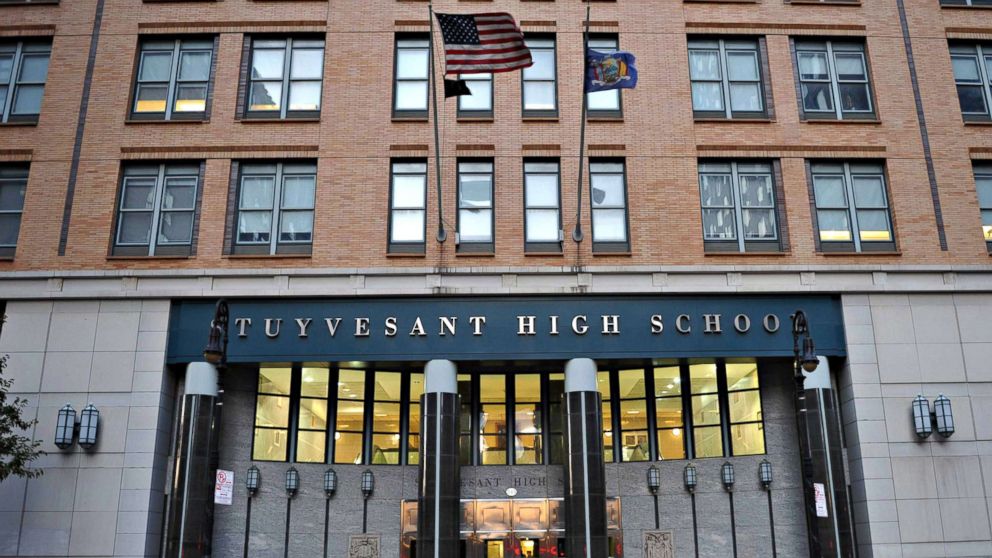 PHOTO: Stuyvesant High School at 345 Chambers Street in Manhattan.