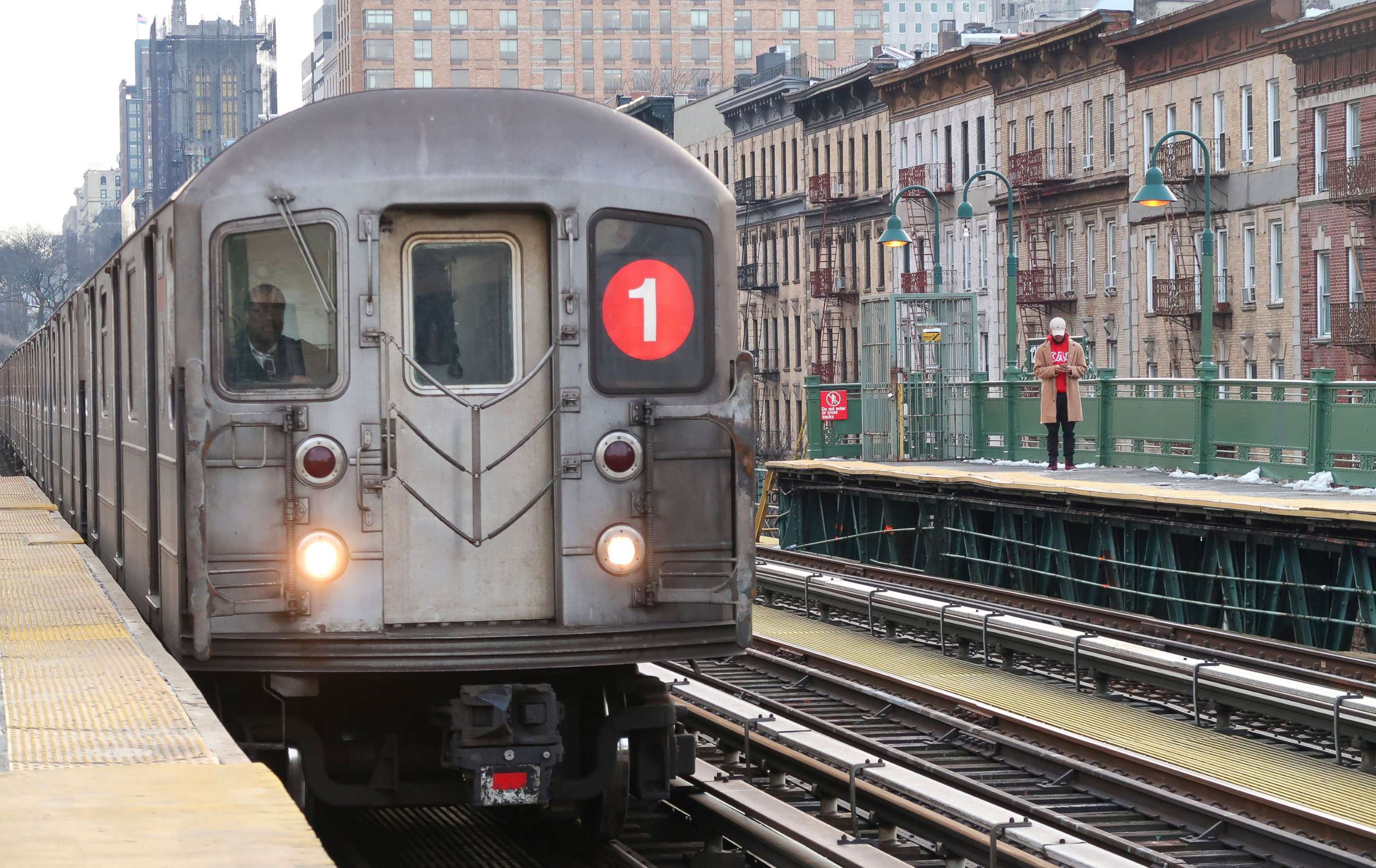 PHOTO: A 1 train pulls into the 125th Street subway station in Harlem on March 8, 2019 in this file photo in New York City.
