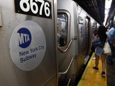 Teen girl arrested in stolen New York City subway crash, 2nd suspect at large