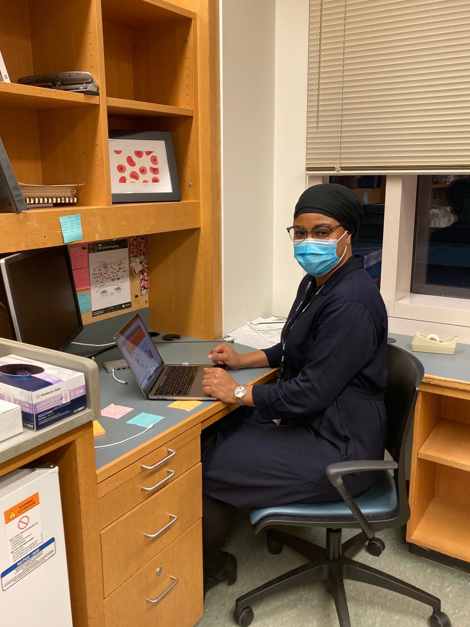 PHOTO: Suean Fontenard is a participant in Moderna's COVID-19 clinical trial and a postdoctoral researcher at the University of Pennsylvania. She said she's on a "mission" to encourage people in her community to trust the vaccine if it's proven to work.
