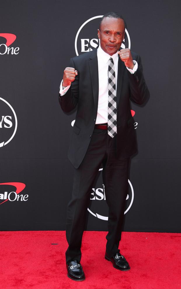 PHOTO: Sugar Ray Leonard attends the 2024 ESPY Awards, on July 11, 2024, in Hollywood, Calif.