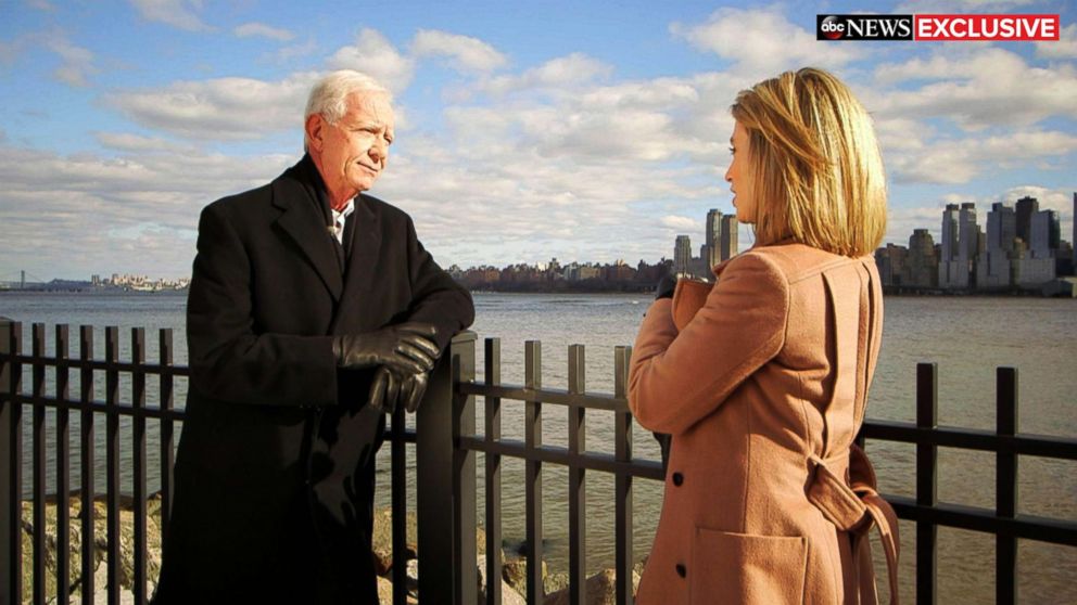 PHOTO: Chesley "Sully" Sullenberger speaks with ABC News' Amy Robach about the tenth anniversary of the "Miracle on the Hudson."