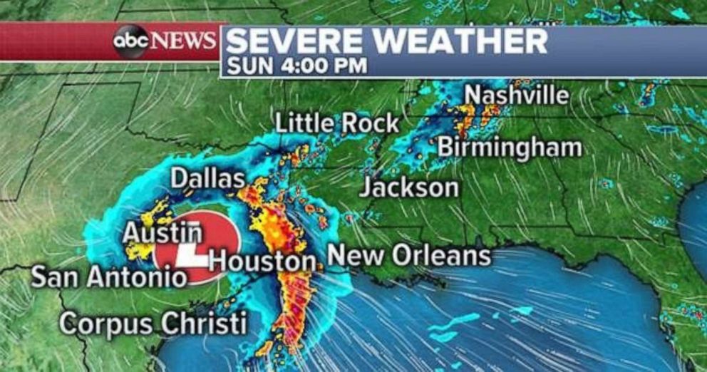 Next round of severe weather could bring damaging wind, hail from Texas ...