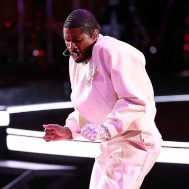 Usher apresenta sucessos com celebridades convidadas no 2024 Super Bowl Halftime Show