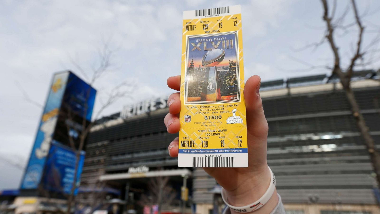 Super Bowl: An evolution of tickets in photos - ABC News