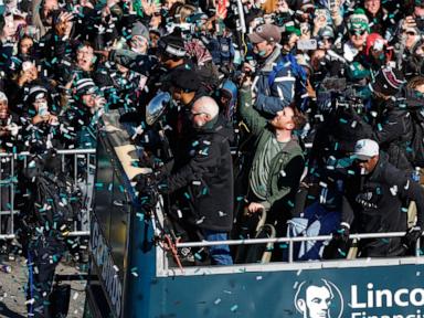 Eagles' Super Bowl parade takes over Philadelphia