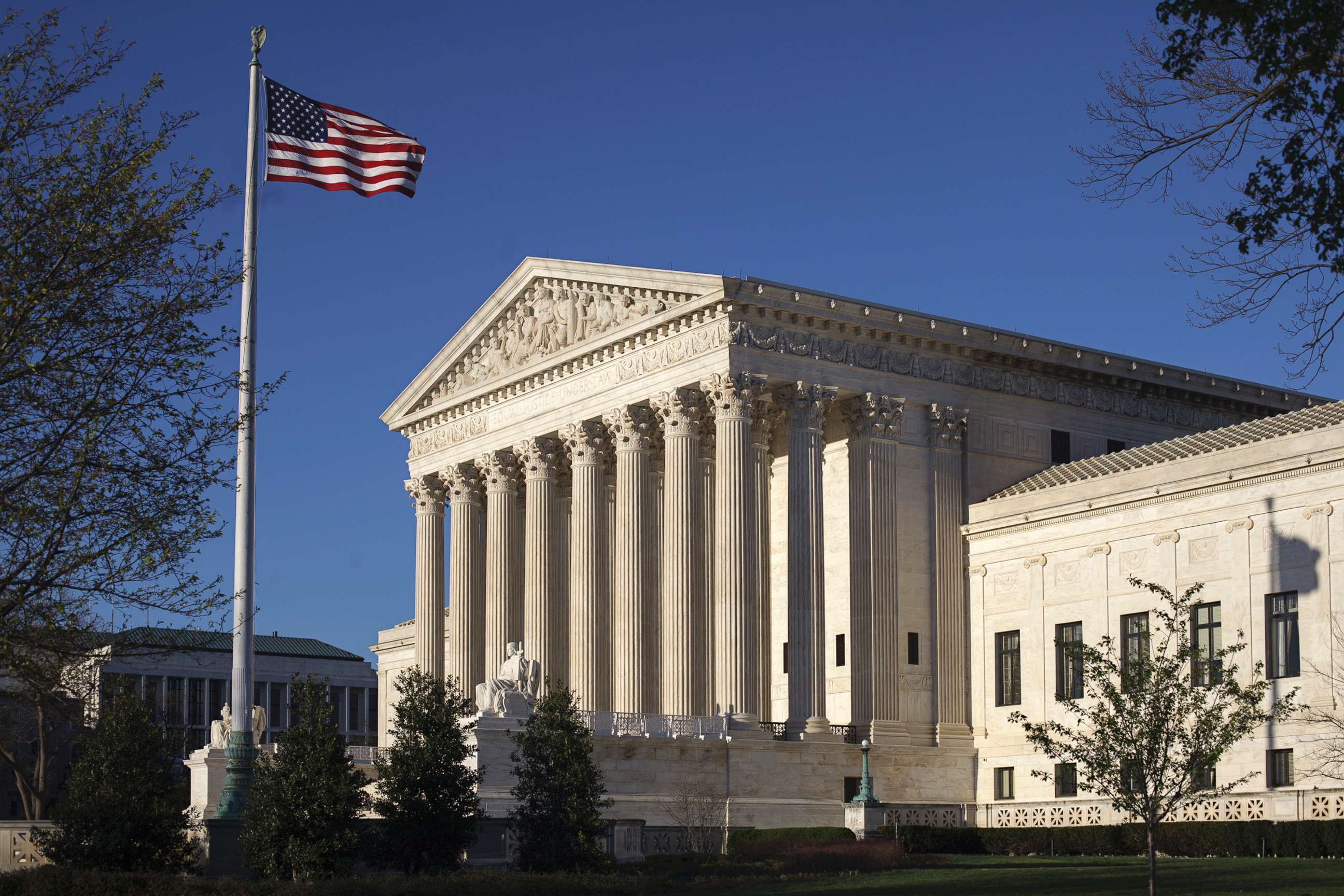 PHOTO: The Supreme Court Building in Washington, D.C. is pictured on April 4, 2017.