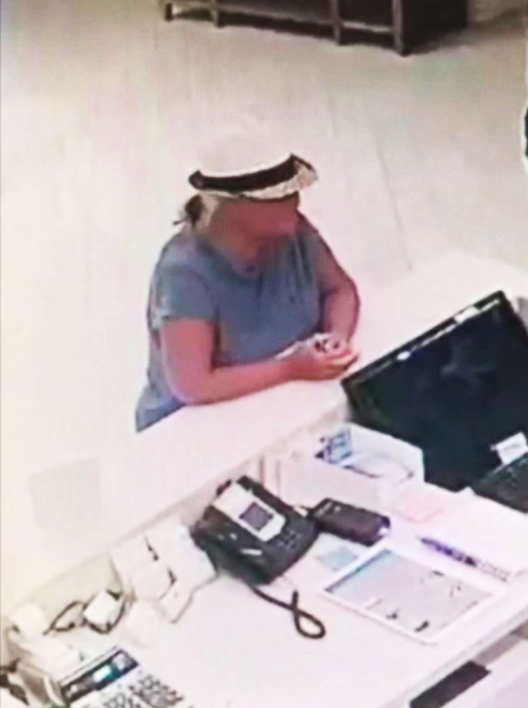 PHOTO: An undated surveillance photo of Lois Riess at an Ocala, Fla., area hotel, released by the Lee County Sheriff's Office.