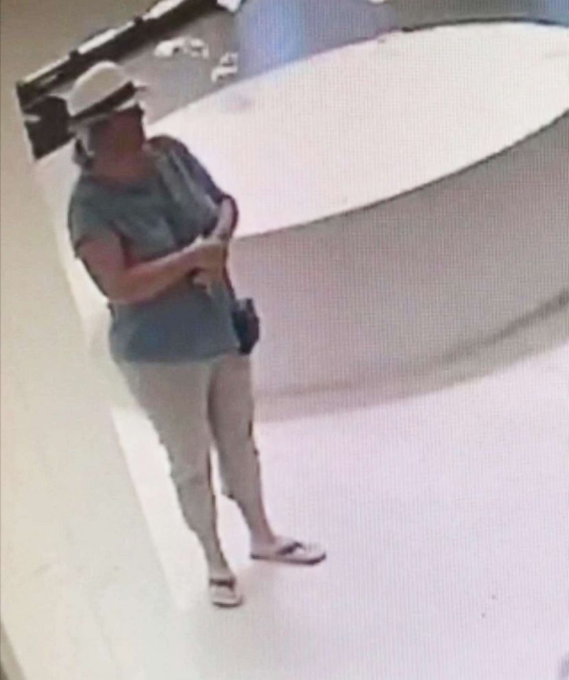 PHOTO: An undated surveillance photo of Lois Riess at an Ocala, Fla., area hotel, released by the Lee County Sheriffs Office.