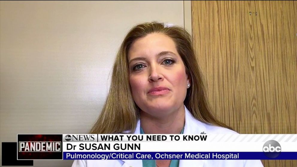 PHOTO: Dr. Susan Gunn spoke to ABC News about how her city of New Orleans is responding to a rising number of cases of novel coronavirus.